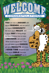 Inspirational Jaguar Poster