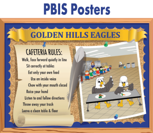 Golden Hills Eagles PBIS posters