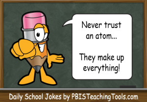 Funny joke about atoms
