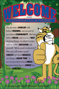 PBIS Poster Bobcat