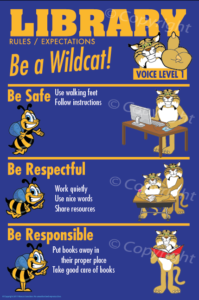Wildcat Library PBIS Posters