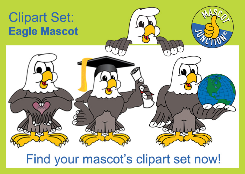 Eagle Mascot Clipart Illustrations